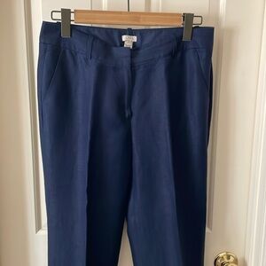 J Crew linen dress slacks. EUC